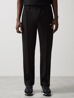 Reiss x McLaren Borough Interlock Joggers, Black, Black