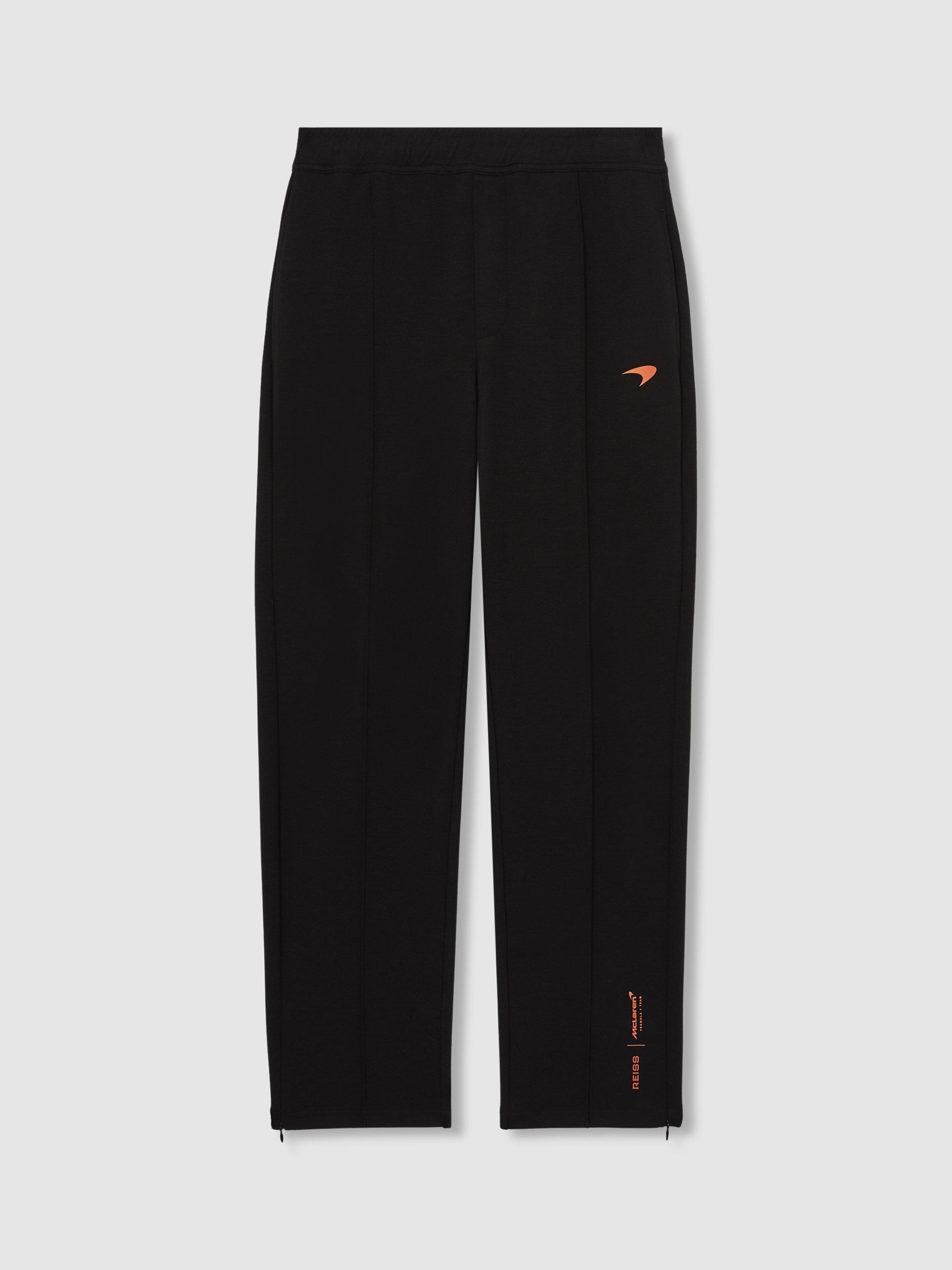 Product image 4 of 5, which shows Reiss x McLaren Borough Interlock Joggers, Black, XS