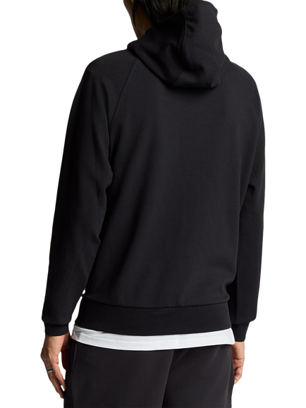 Lyle & Scott Diagonal Interlock Hooded Zip Through Jacket, Lacquer - view 2, Lacquer