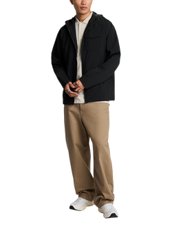 Lyle & Scott Hooded Shell Jacket, Jet Black - view 2, Jet Black