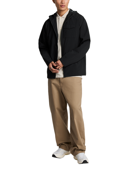 Lyle & Scott Hooded Shell Jacket, Jet Black - view 2, Jet Black