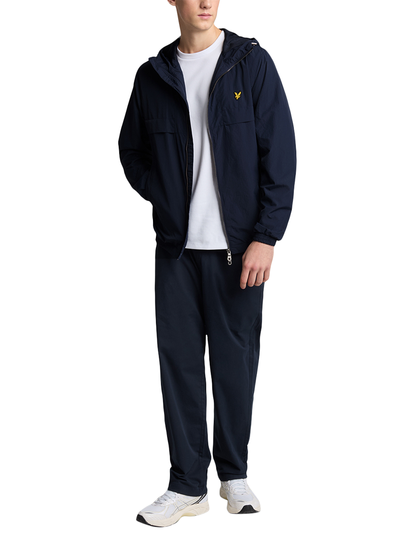 Product image 4 of 5, which shows Lyle & Scott Lightweight Ripstop Jacket, Dark Navy, XS