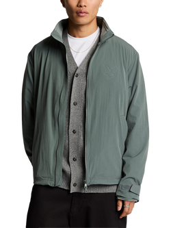 Lyle & Scott Windbreaker Jacket, Green Mercurial