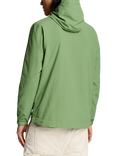 Lyle & Scott Hooded Zipped Windbreaker Jacket, Smoke Green