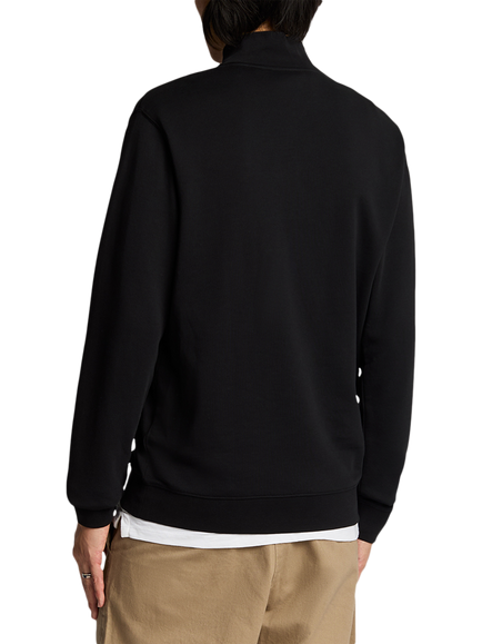 Lyle & Scott Tailored Zipped Overshirt - view 2, Jet Black