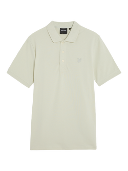 Lyle & Scott Superfine Cotton Polo Shirt, Celadon Tint