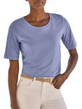 Pure Collection Pure Cotton Crew Neck Shirt