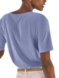 Pure Collection Pure Cotton Crew Neck Shirt