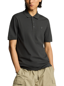 Lyle & Scott Superfine Cotton Polo Shirt, Gunmetal