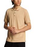 Lyle & Scott Superfine Cotton Polo Shirt, Stealth Brown