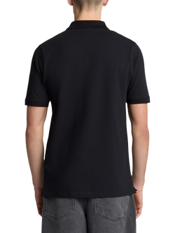 Lyle & Scott Superfine Cotton Polo Shirt - view 2, Jet Black