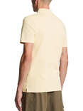 Lyle & Scott Sport Cotton Blend Regular Fit Short Sleeve Polo Shirt, Sesame