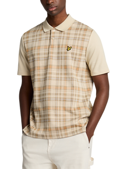 Lyle & Scott Tartan Polo Shirt, Luna, Luna