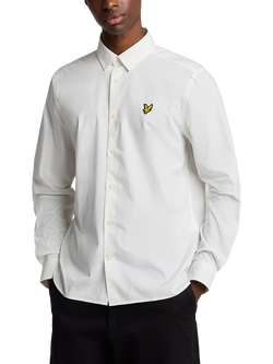 Lyle & Scott Bamboo Blend Regular Fit Shirt, Chalk