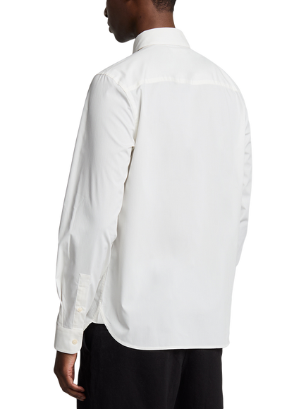 Lyle & Scott Bamboo Blend Regular Fit Shirt - view 2, Chalk