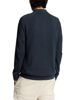 Lyle & Scott Linen Blend Regular Fit Shirt - view 2, Dark Navy