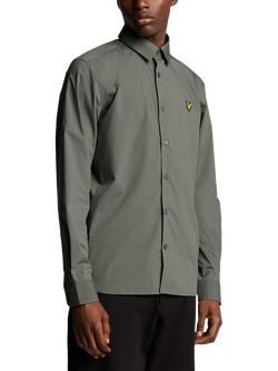 Lyle & Scott Bamboo Blend Regular Fit Shirt, Gunmetal