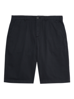 Lyle & Scott Cotton Chino Shorts, Jet Black