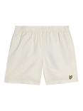 Lyle & Scott Linen Blend Elasticated Waist Deck Shorts, Neutral