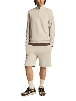 Lyle & Scott Superfine Cotton Drawstring Sweat Shorts, Cove
