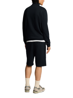 Lyle & Scott Superfine Cotton Drawstring Sweat Shorts - view 2, Dark Navy