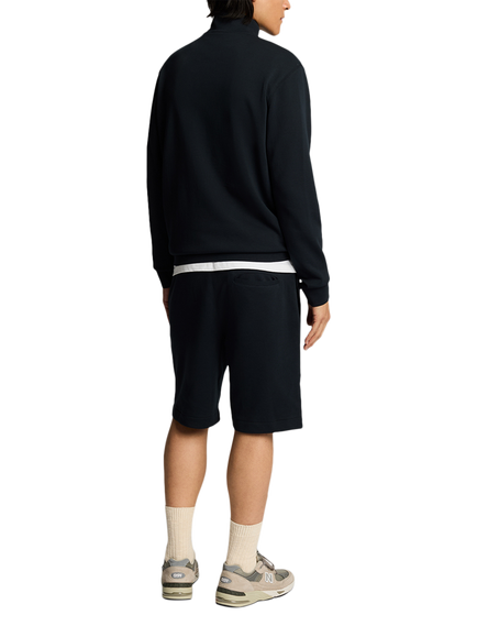 Lyle & Scott Superfine Cotton Drawstring Sweat Shorts - view 2, Dark Navy
