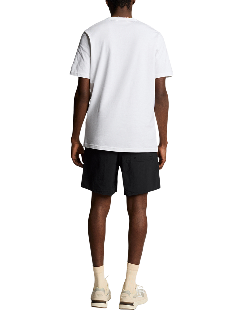 Product image 4 of 5, which shows Lyle & Scott Drawstring Sport Swim Shorts, Jet Black, XS