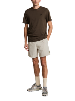 Lyle & Scott Elasticated Drawstring Swim Shorts, Cove