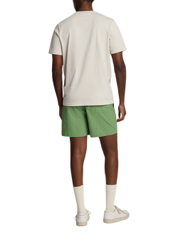 Lyle & Scott Elasticated Drawstring Swim Shorts - view 2, Smoke Green