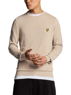 Lyle & Scott Cotton Crew Neck Jumper, Cove