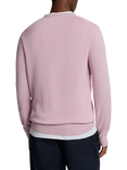 Lyle & Scott Cotton Crew Neck Jumper, Light Pink