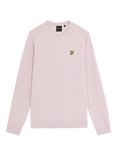 Lyle & Scott Heathered Crew Neck Sweatshirt, Iris Marl