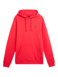 Lyle & Scott Cotton Hoodie, Flare Red
