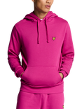 Lyle & Scott Cotton Hoodie, Fuchsia