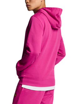 Lyle & Scott Cotton Hoodie - view 2, Fuchsia