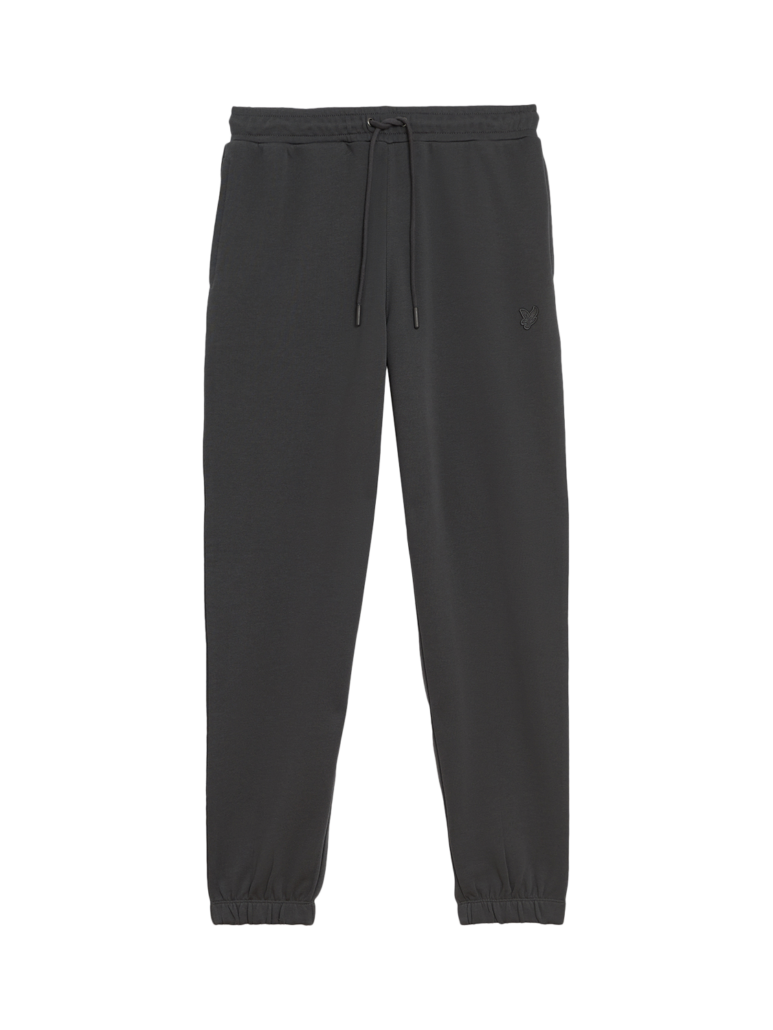 Product image 3 of 5, which shows Lyle & Scott Superfine Cotton Slim Fit Joggers, Gunmetal, XS