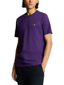 Lyle & Scott Plain Crew Neck T-Shirt, Acai