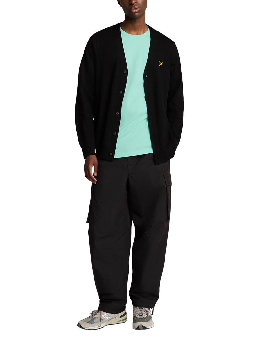 Product image 4 of 5, which shows Lyle & Scott Plain Crew Neck T-Shirt, Aquamarine, XS
