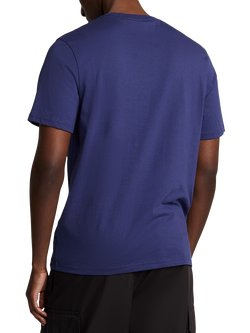 Lyle & Scott Cotton Regular Fit Cotton T-Shirt - view 2, Deep Indigo