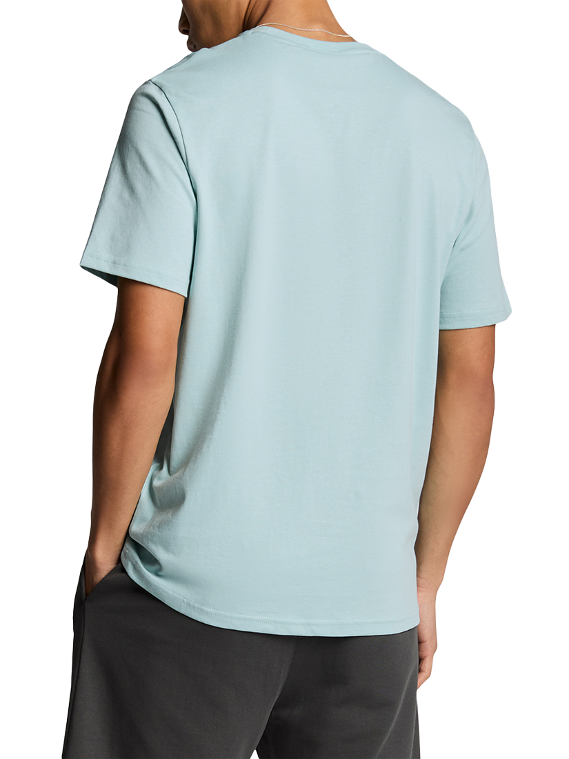 Product image 2 of 5, which shows Lyle & Scott Cotton Regular Fit Cotton T-Shirt, Future Blue, XS