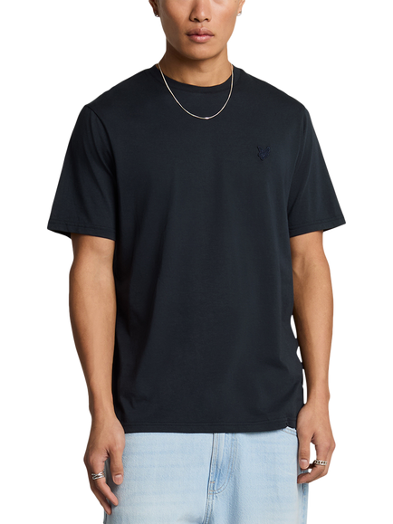 Lyle & Scott Superfine Cotton Regular Fit T-Shirt, Dark Navy