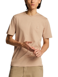 Lyle & Scott Superfine Cotton Regular Fit T-Shirt, Stealth Brown