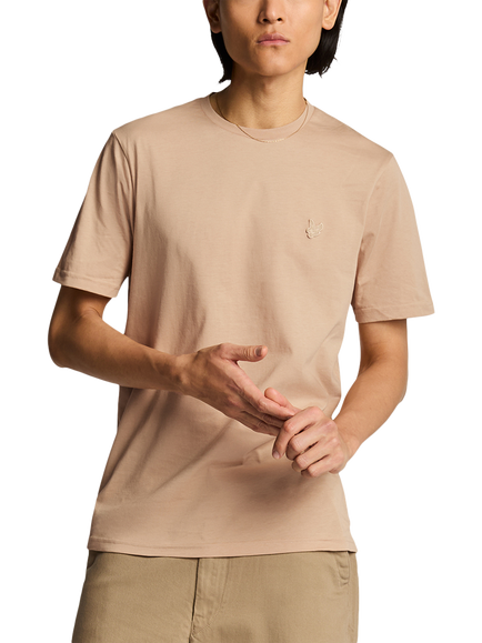 Lyle & Scott Superfine Cotton Regular Fit T-Shirt, Stealth Brown