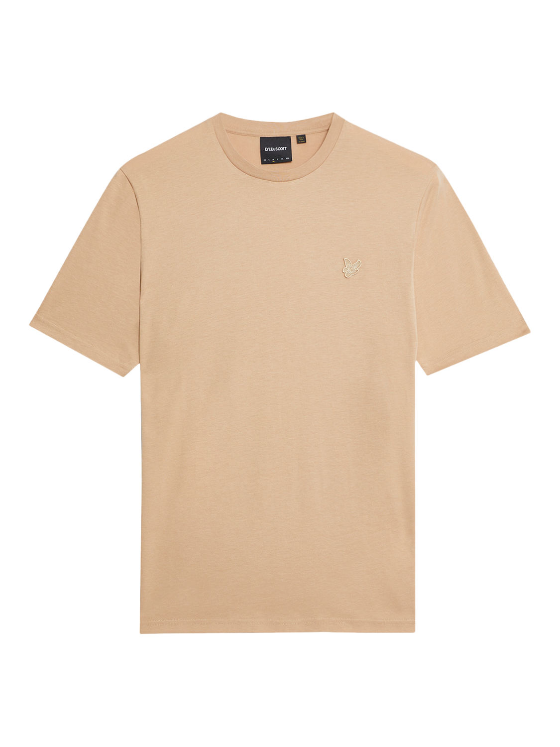 Lyle Scott Superfine Cotton Regular Fit T-Shirt, Stealth Brown