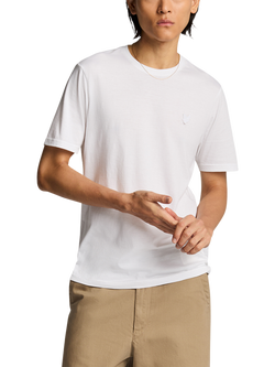 Lyle & Scott Superfine Cotton Regular Fit T-Shirt, White