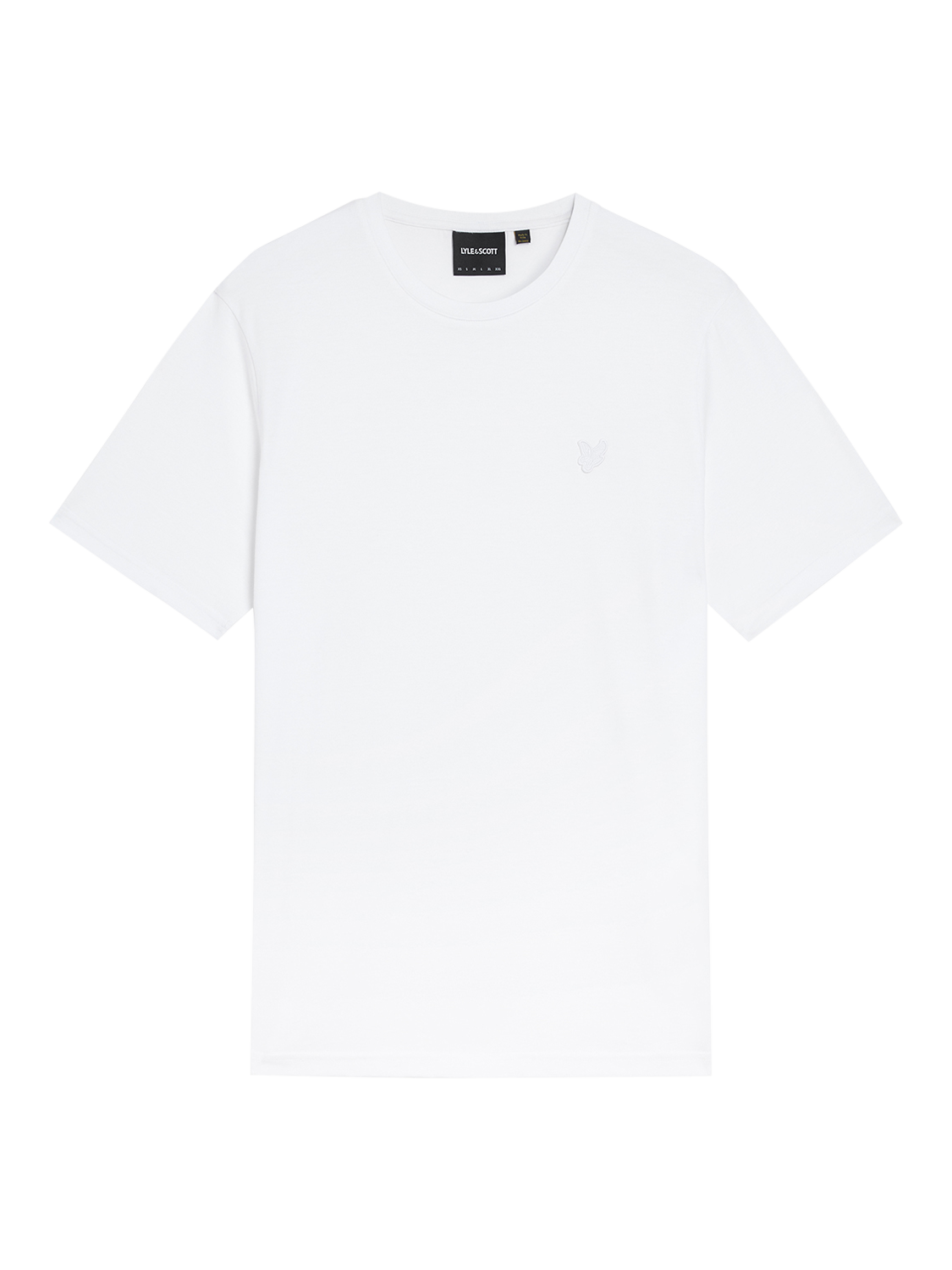 Product image 3 of 5, which shows Lyle & Scott Superfine Cotton Regular Fit T-Shirt, White, XS