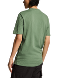 Lyle & Scott Slub Cotton Regular Fit Short Sleeve T-Shirt, Smoke Green, Smoke Green