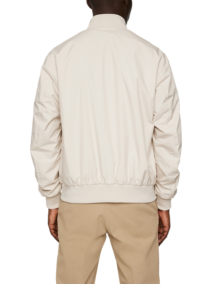 J.Lindeberg Kevin High Neck Bomber Jacket, Moonbeam - view 2, Moonbeam