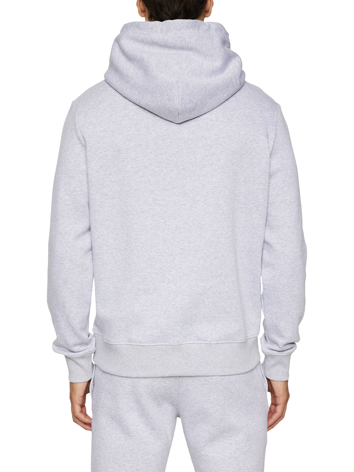 Product image 2 of 5, which shows J.Lindeberg Alpha Hoodie, Light Grey Melange, XL