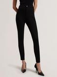 Ted Baker Felinda Fly Front Stretch Leggings, Black